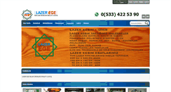 Desktop Screenshot of lazerkesim-izmir.com